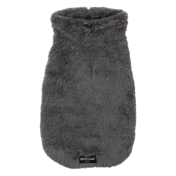 FuzzYard Turtle Teddy Dog Jumper, Charcoal