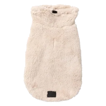 FuzzYard Turtle Teddy Dog Jumper, Beige