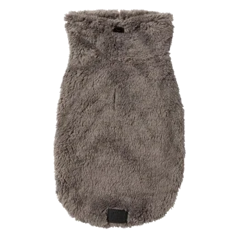 FuzzYard Turtle Teddy Dog Jumper, Gunmetal Grey