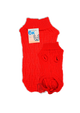 Red knitted dog jumper