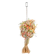 Large hanging bouquet bird toy