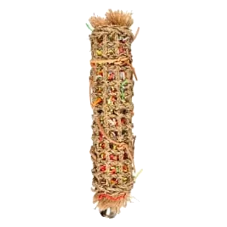 Large hanging tube bird toy