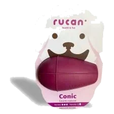 Rucan Rubber Cone Dog Toy