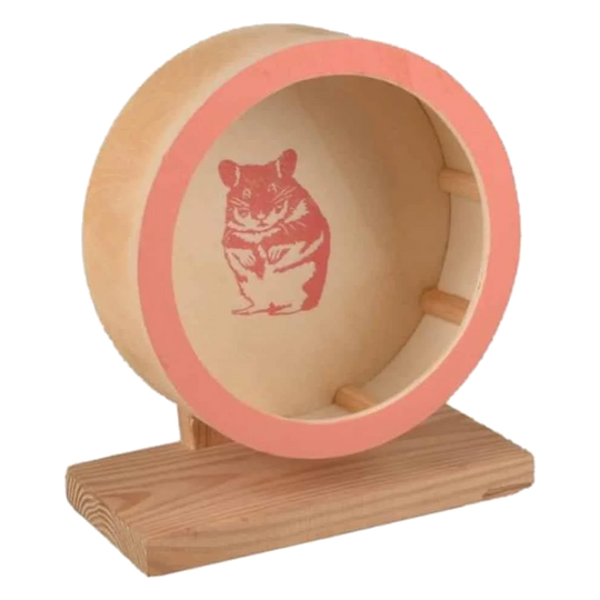 Danco light brown exercise wheel for small animals, 28.5 cm