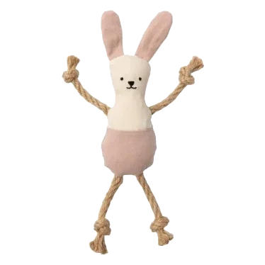 Catnip Cat Toy FuzzYard Life Bunny Soft Blush