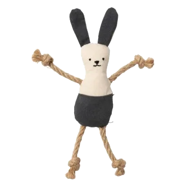 Catnip Cat Toy FuzzYard Life Bunny Slate Grey