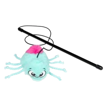 Halloween Cat Toy FuzzYard Webigail the Spider