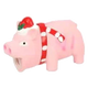 Christmas piggy squeaky latex dog toy