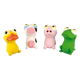 Cute latex dog toy, 11 cm