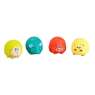 Puffy latex dog toy, 8 cm