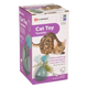 Battery-powered rotating electronic cat toy