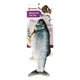 Electronic fish cat toy with moving tail