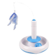 Wassima white electronic ball track cat toy