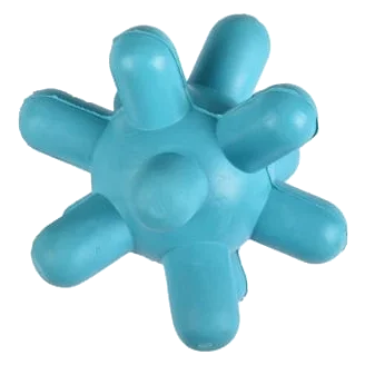 Rubber Star Dog Toy, 10 cm