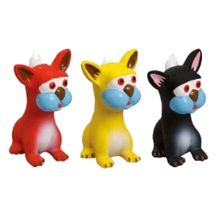 Large Vinyl Cat Dog Toy, 15 cm