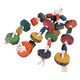 Parrot perch toy with beads (4 ropes)