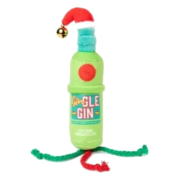 Christmas cat toy FuzzYard Gin-gle Gin