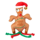 Christmas Cat Toy FuzzYard Gobble Til You Wobble