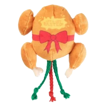 Christmas Cat Toy FuzzYard Let's Get Basted Roast