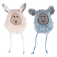 Sheep cat toy with catnip
