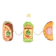 Catnip cat toy FuzzYard Fiesta, set of 3 on a string