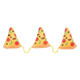 FuzzYard Pizza (3 on a String) Catnip Cat Toy