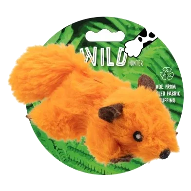 BAM! Wild Hunter fox catnip cat toy with sound