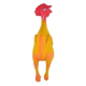 Latex chicken dog toy, 14 cm