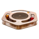Densi brown scratcher toy with ball for cats