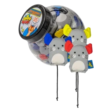 BAM! Martin Mouse Catnip Cat Toys (30 pack)