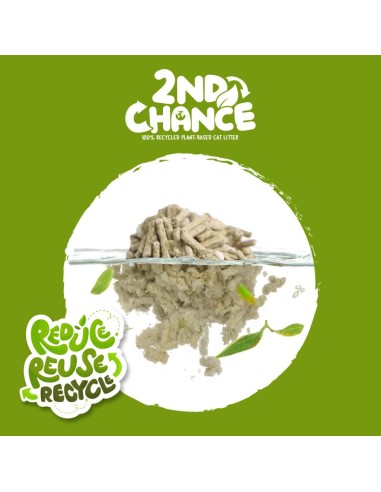 Kit Cat 2nd Chance clumping cat litter, green tea, 7 L