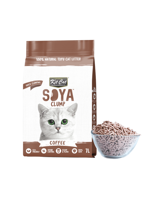 Kit Cat Eco coffee cat litter, 7 L (2.5 kg)