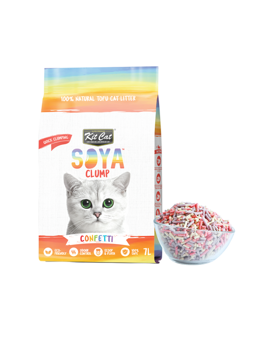Kit Cat Eco confetti cat litter, 7 L (2.5 kg)