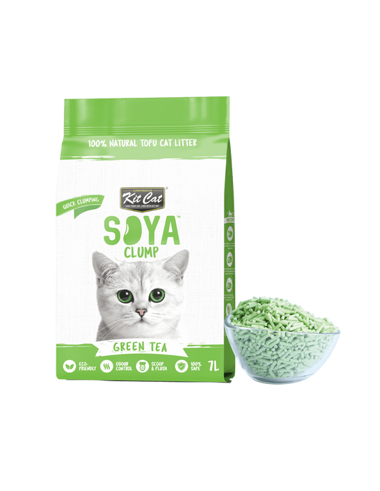 Kit Cat Eco green tea cat litter, 7 L (2.5 kg)