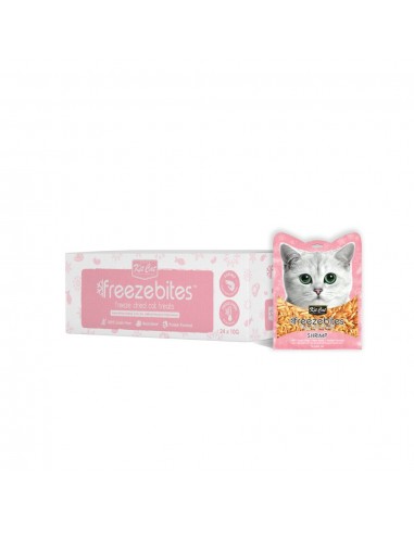 Kit Cat FreezeBites freeze-dried shrimp cat treats 10 g