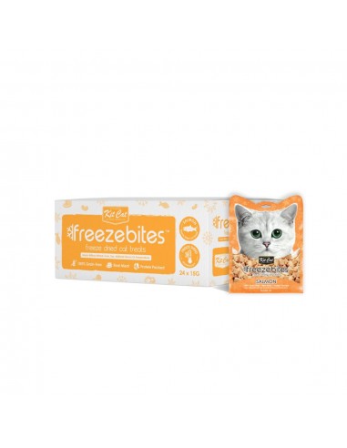 Freeze-dried cat treats Kit Cat FreezeBites salmon 15 g