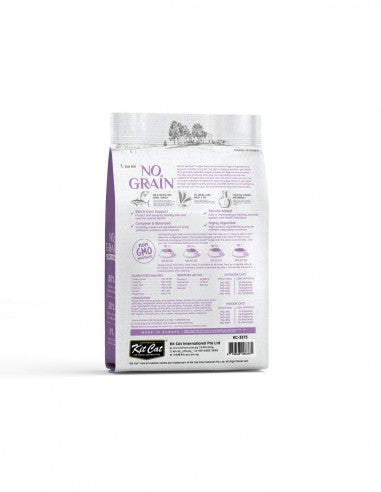 Kit Cat No Grain Tuna & Salmon Dry Cat Food, 1 kg