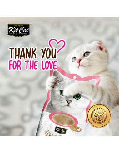 Kit Cat PurrPuree creamy cat treat, tuna and salmon, 60 g