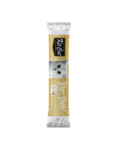 Kit Cat PurrPuree creamy cat treat, chicken and smoked fish, 60 g