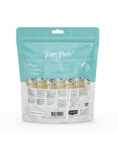 Kit Cat PurrPuree creamy cat treats, tuna and fibre, 40 x 15 g