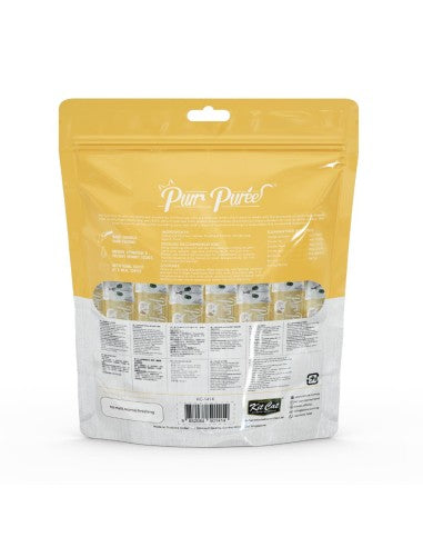Kit Cat PurrPuree creamy cat treats, chicken and fibre, 40 x 15 g