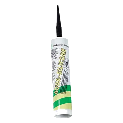 Black aquarium silicone sealant kit, 310 ml