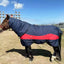 Waterproof winter horse rug with hood – view 3