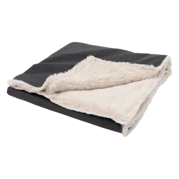 FuzzYard Life reversible dog blanket, Slate Grey