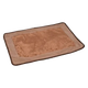Brown thermal dog blanket