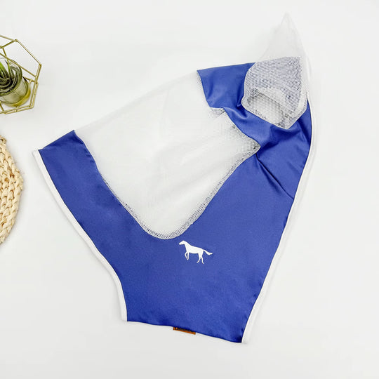 Breathable horse fly mask with ears