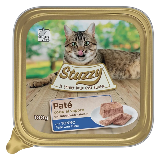 Mister Stuzzy Cat tuna wet cat food, 100 g tray