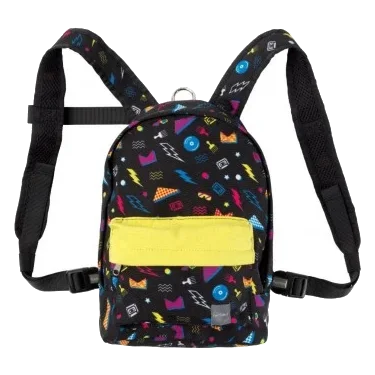 FuzzYard Bel Air dog backpack with two pockets