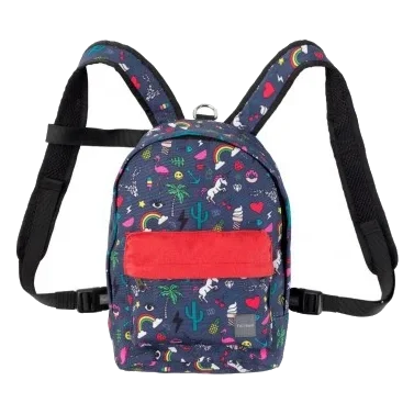FuzzYard Coachella Dog Backpack with Two Side Pockets