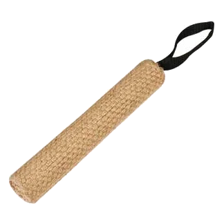 Sisal dog chew toy with handle, size M, 26 cm